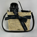 Kit Mateira Premium 5 Peças Preto Fosco com Cesta de Palha