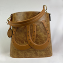 Kit Mateira Premium 5 Peças com Cuia de Porongo e Couro Legítimo - Caramelo