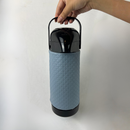 Kit Chimarrão Azul Acinzentado Premium 6 Peças Completo - Térmica 1L