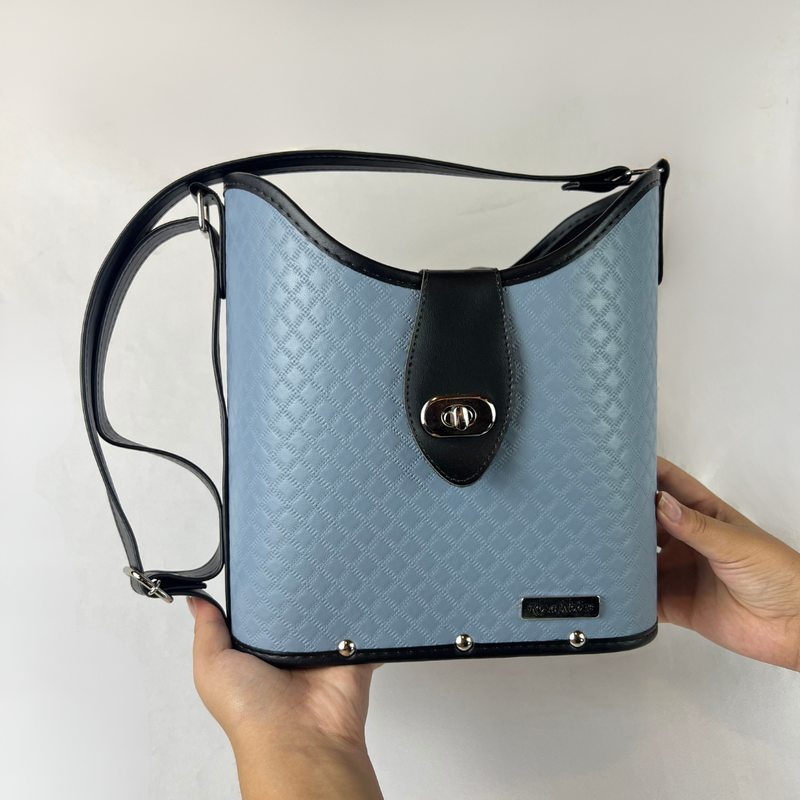 Kit Chimarrão Azul Acinzentado Premium 6 Peças Completo - Térmica 1L