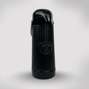 Kit Mateira Premium 6 Peças Preto Trançado - Faixa Geométrica Dourada