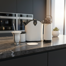 Kit Chimarrão Branco Clássico Premium 6 Peças - Térmica 1L