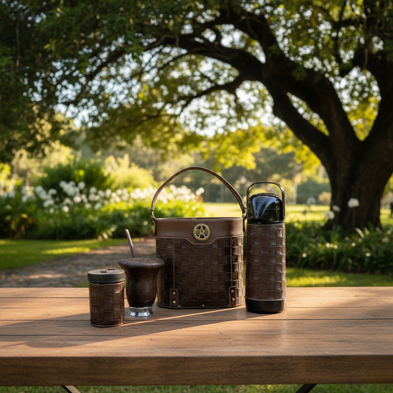 Kit Mateira Completa Marrom – 4 Peças