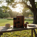 Kit Mateira Chimarrão Completo Marrom 6 Peças Premium Clássico